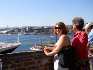 Oslo me and Sia at harbor